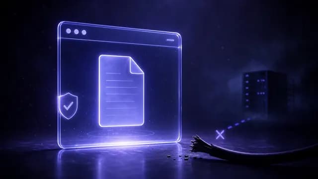 Client-Side PDF Privacy: Your Files Stay in the Browser