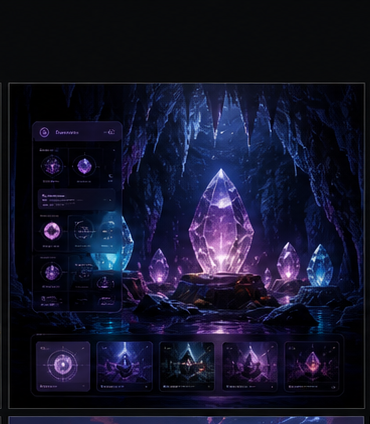 Crystal Cavern visual direction