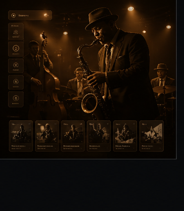 Jazz Club visual direction