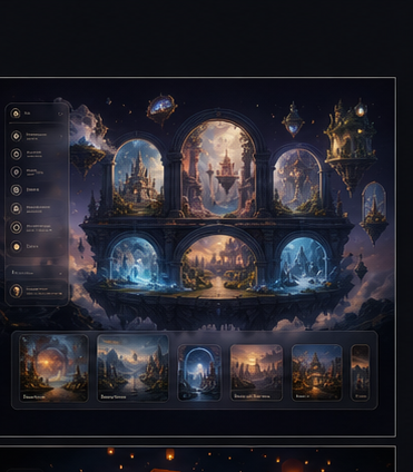 Memory Palace visual direction