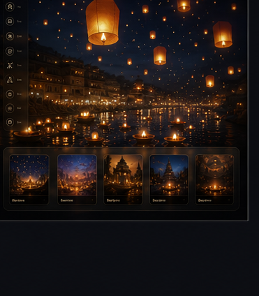 Festival Lights visual direction