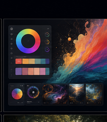 Color Theory Lab visual direction