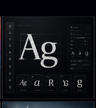 Typography Foundry visual direction