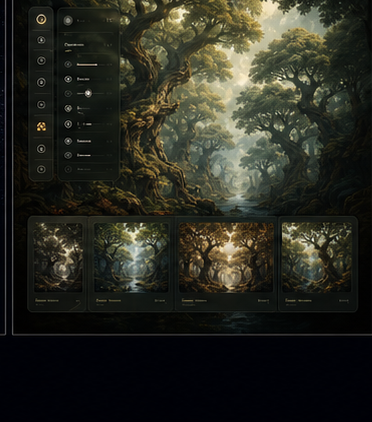 Fractal Forest visual direction