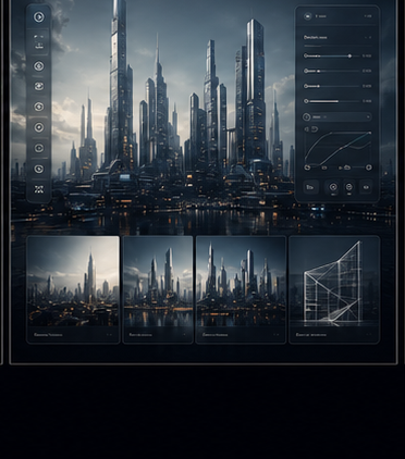 Algorithmic City visual direction