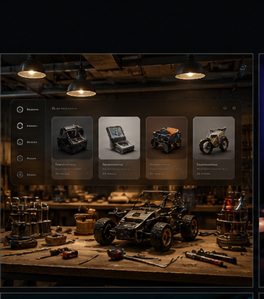 Startup Garage visual direction