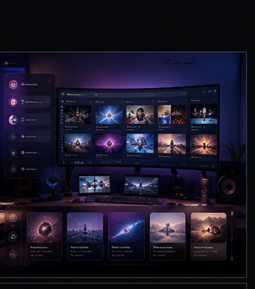 Creator Studio visual direction