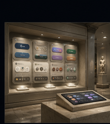 Button Museum visual direction